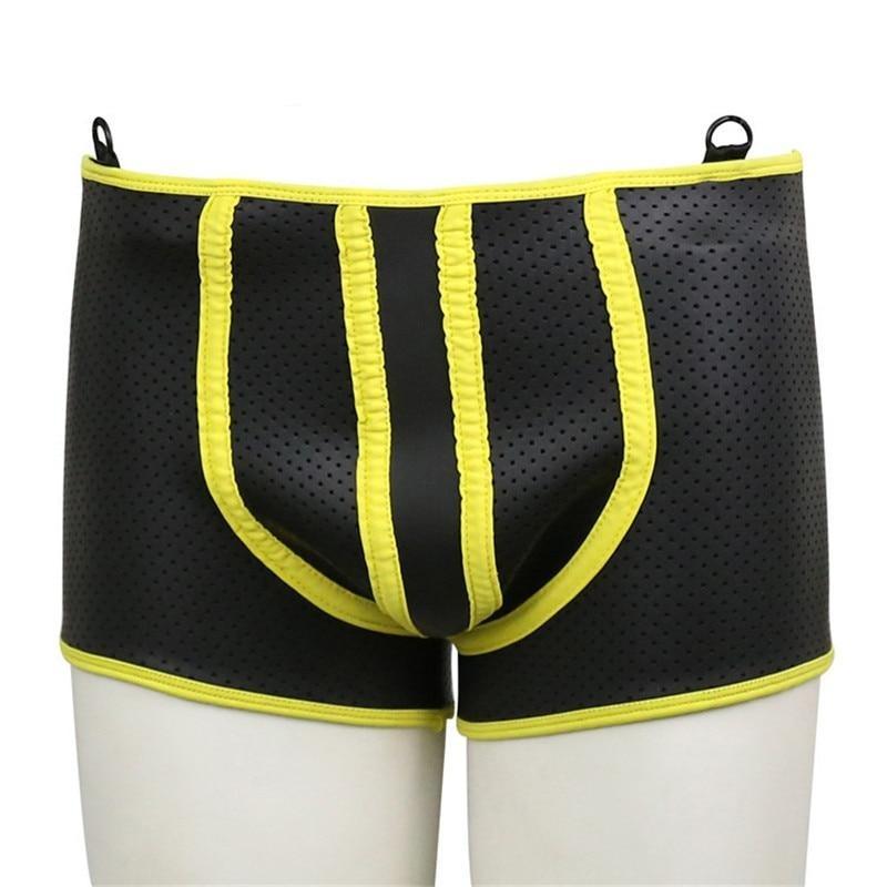 Backless Fetishwear Suspenders | dmunderwear detail image 5