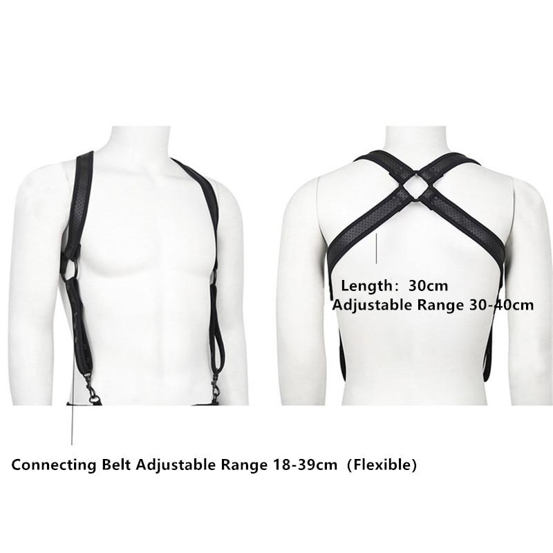 Backless Fetishwear Suspenders | dmunderwear detail image 6