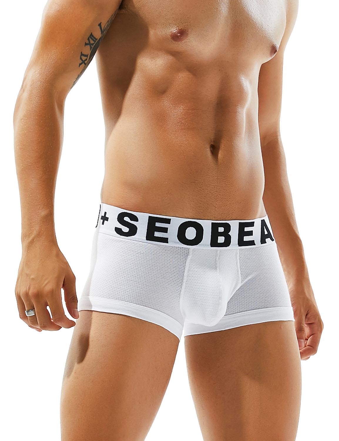 Bamboo Low Rise Boxer Brief 70211 | dmunderwear detail image 4