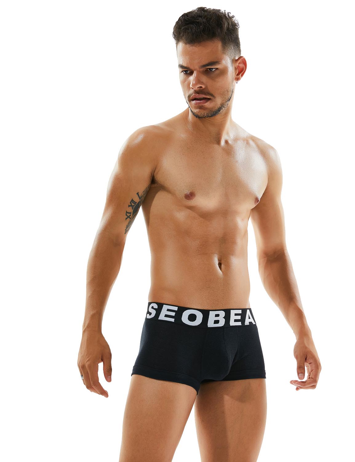 Bamboo Low Rise Boxer Brief 70211 | dmunderwear detail image 9
