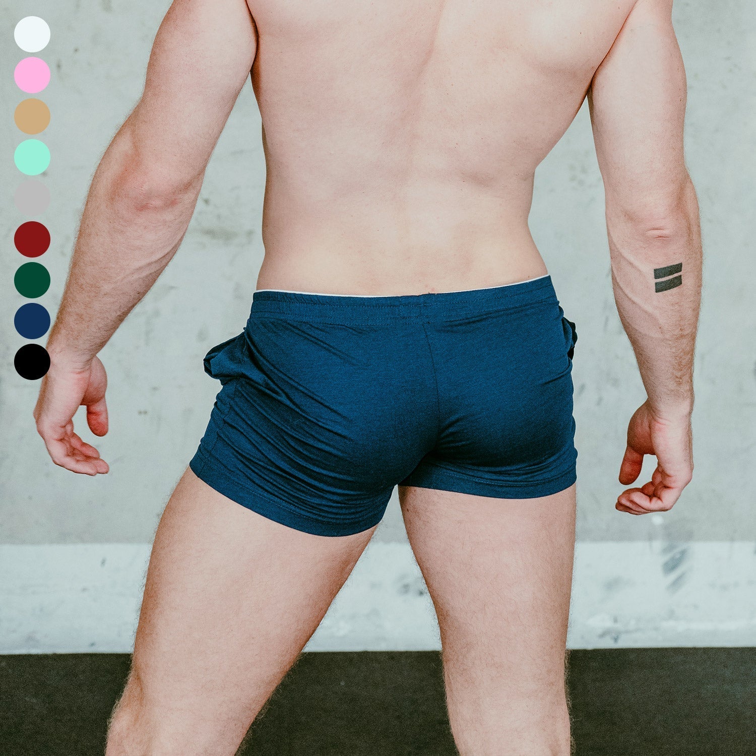 Basic Skinny Sweat Shorts | dmunderwear variant image