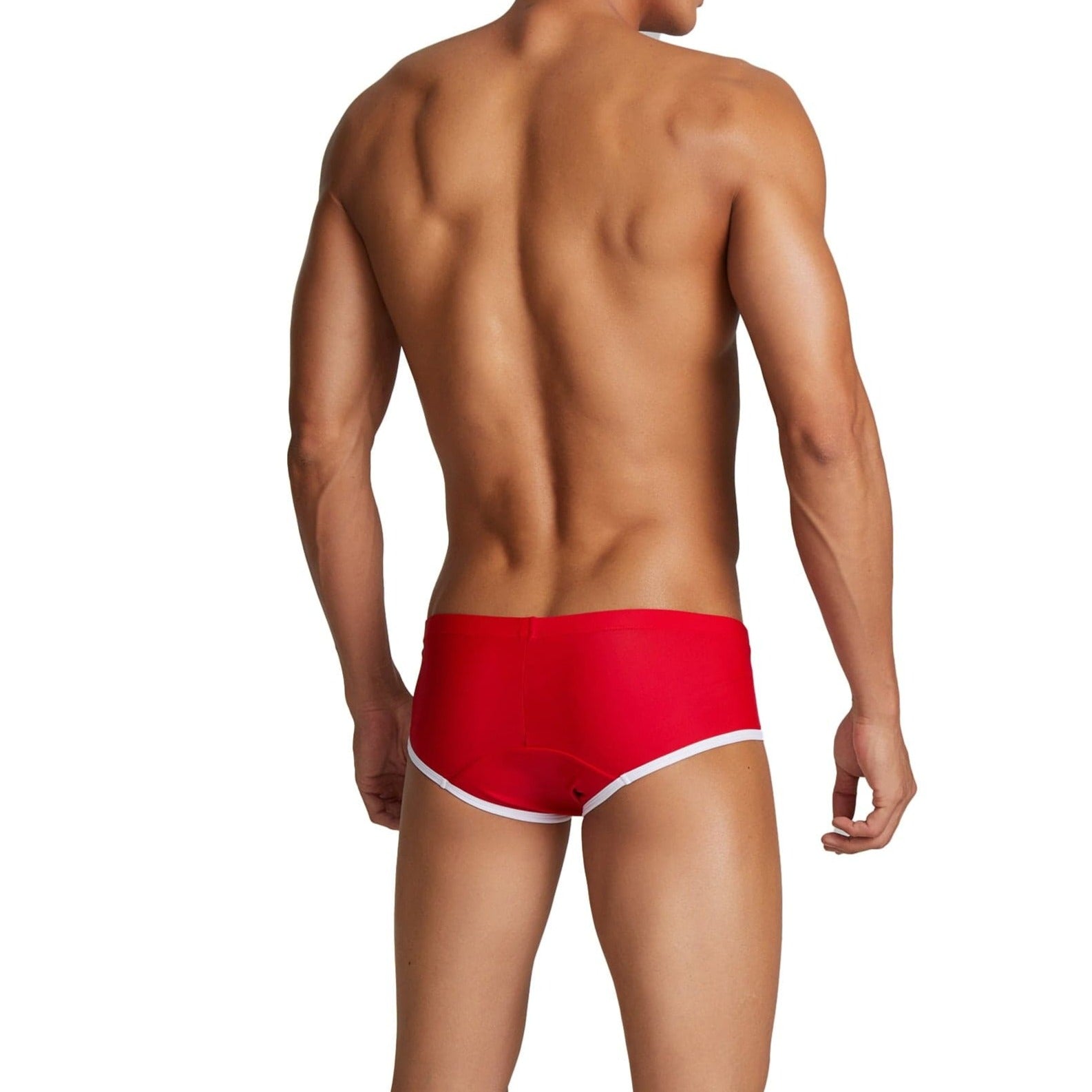 Benchwarmer Square Swim Briefs | dmunderwear detail image 7