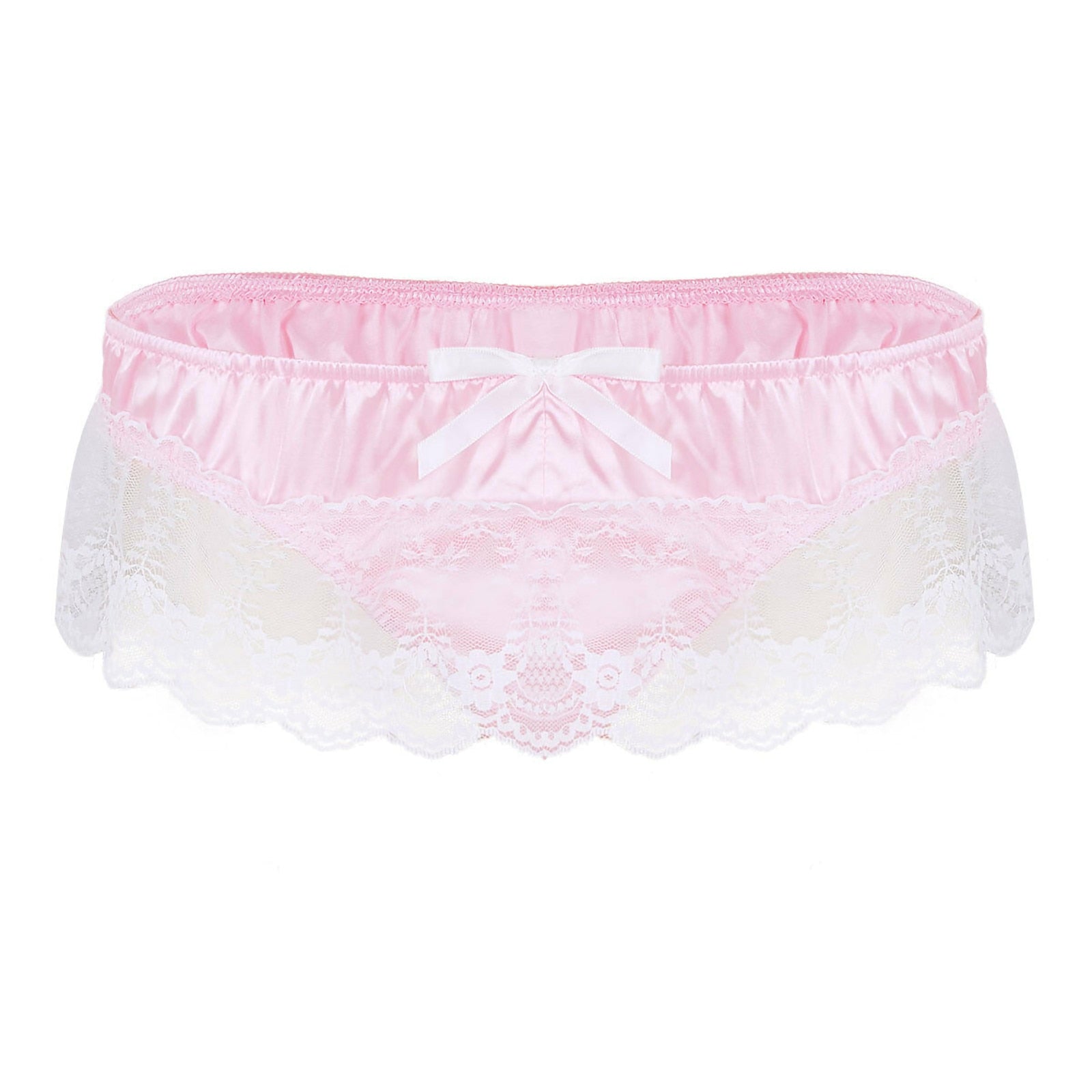Bow & Lace Sissy Panties | dmunderwear
