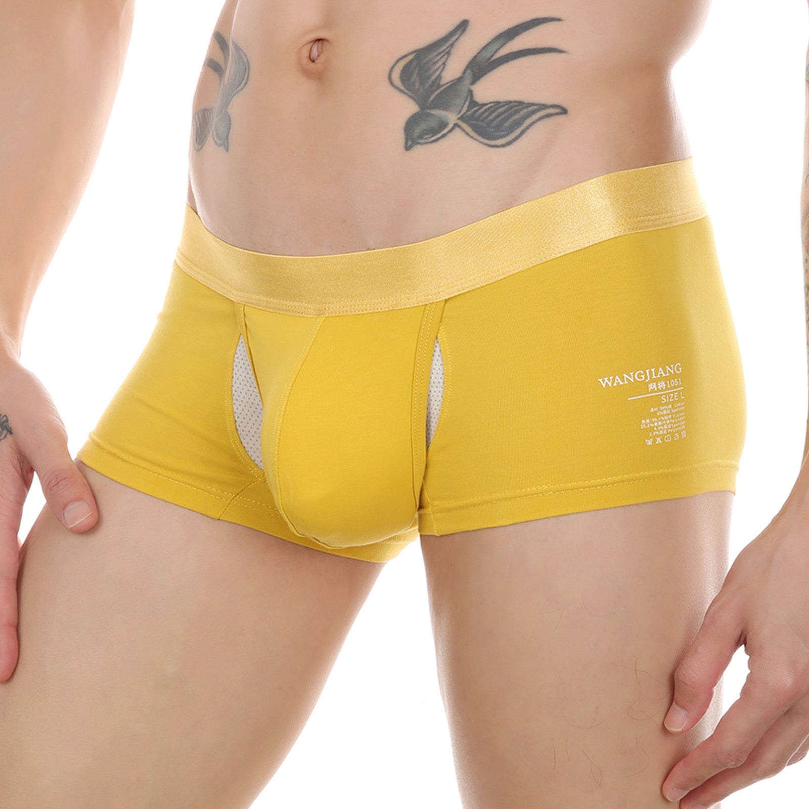 Breathe Easy Pouched Trunks | dmunderwear detail image 6
