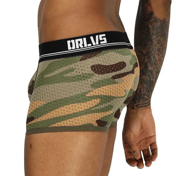 Breathable Camo Trunks | dmunderwear detail image 6