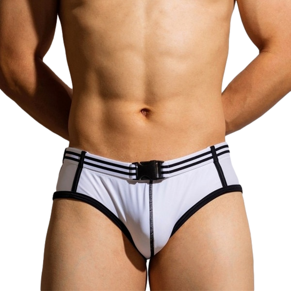 Buckle Up Swim Briefs | dmunderwear detail image 9