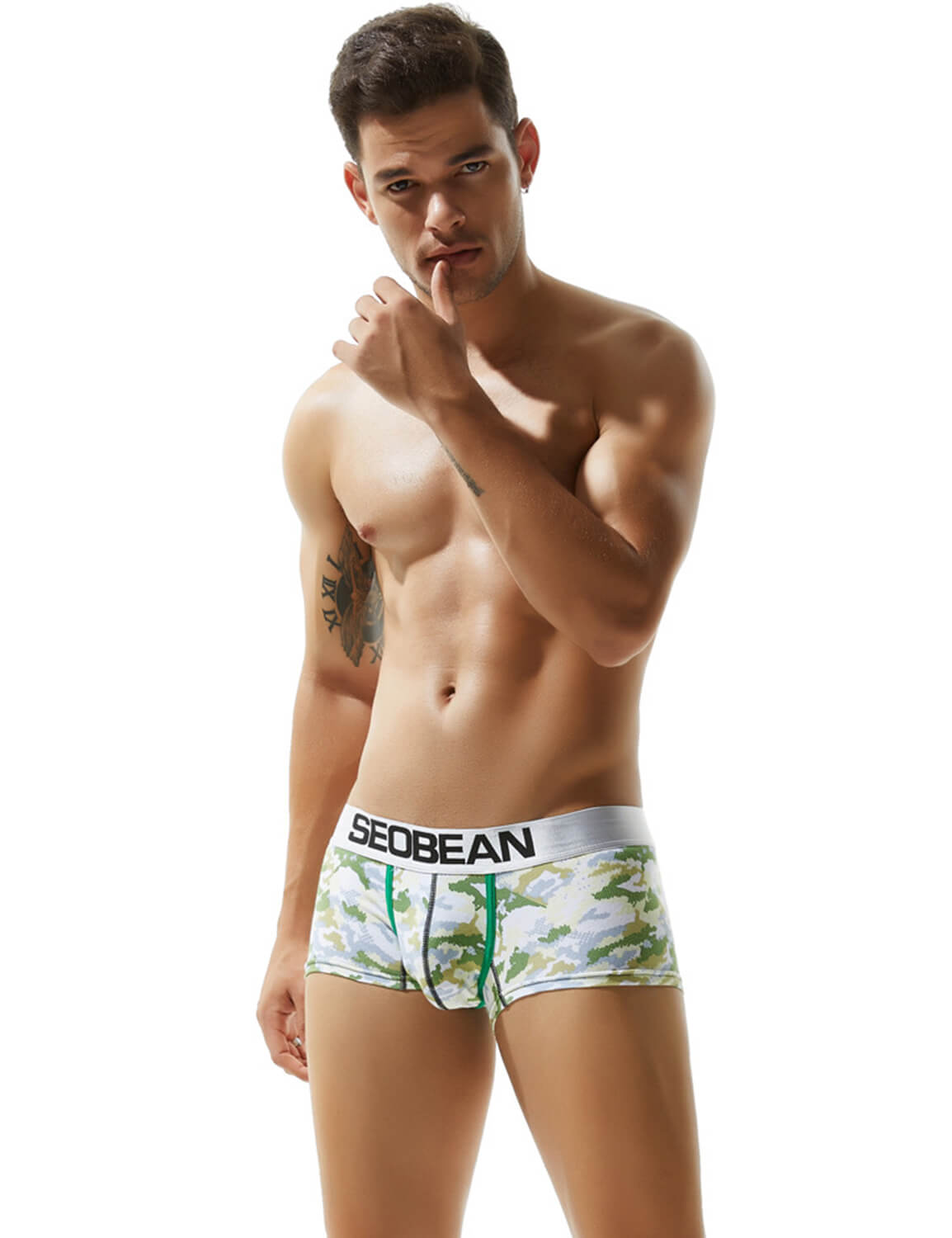 Camouflage Boxer Brief 90208 | dmunderwear detail image 5