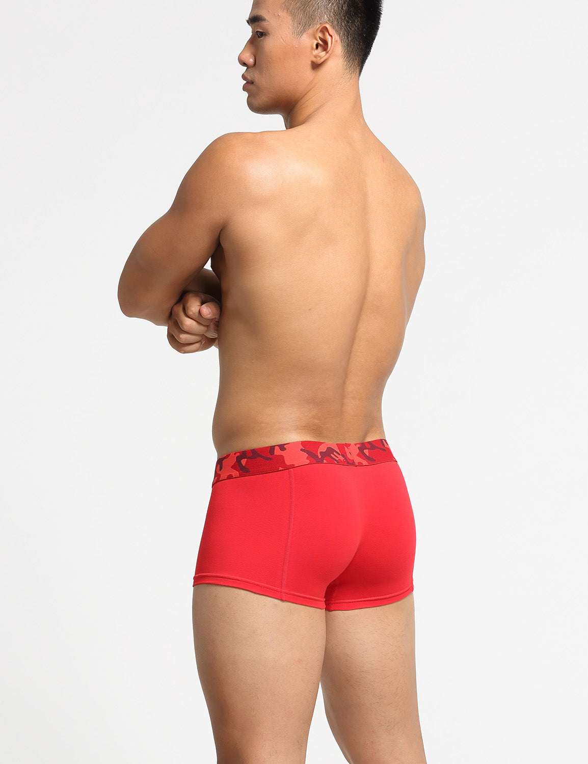 Camouflage Waistband Boxer Briefs 10207 | dmunderwear detail image 12