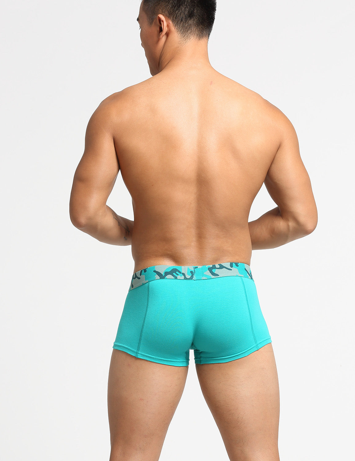 Camouflage Waistband Boxer Briefs 10207 | dmunderwear detail image 3
