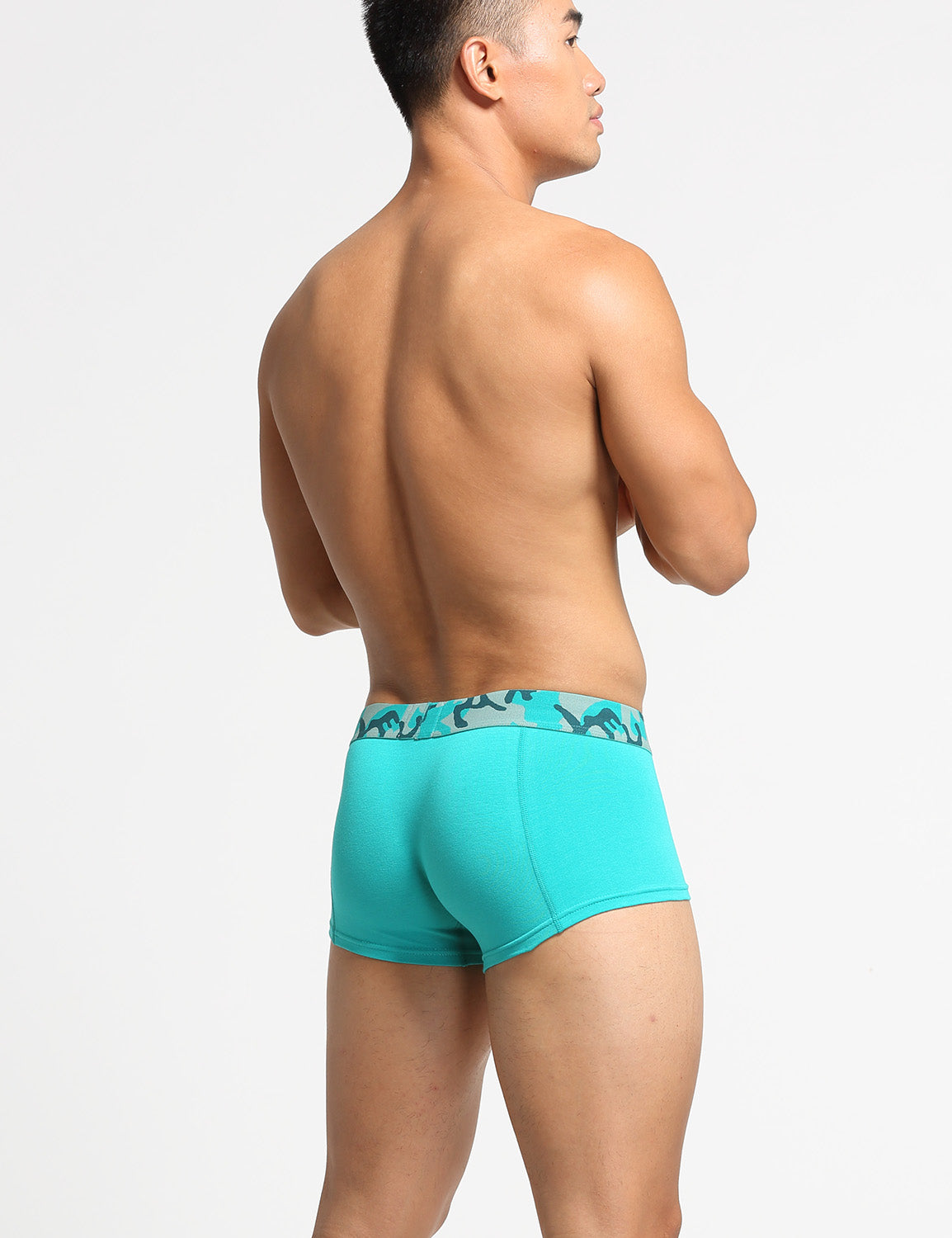 Camouflage Waistband Boxer Briefs 10207 | dmunderwear detail image 5