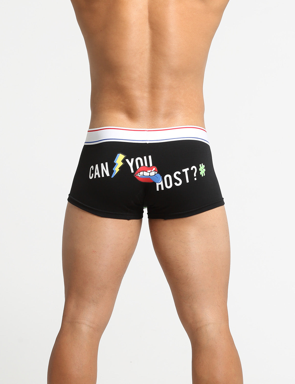 "Can you host?" Boxer Brief 10205 | dmunderwear detail image 10