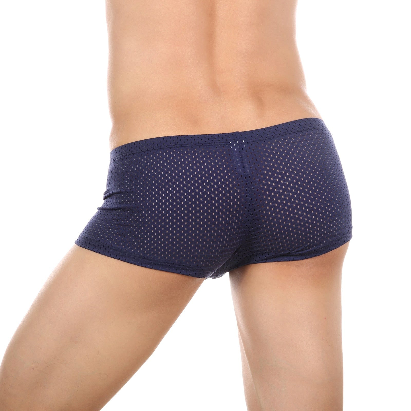 Challenger Mesh Square Trunks | dmunderwear detail image 7