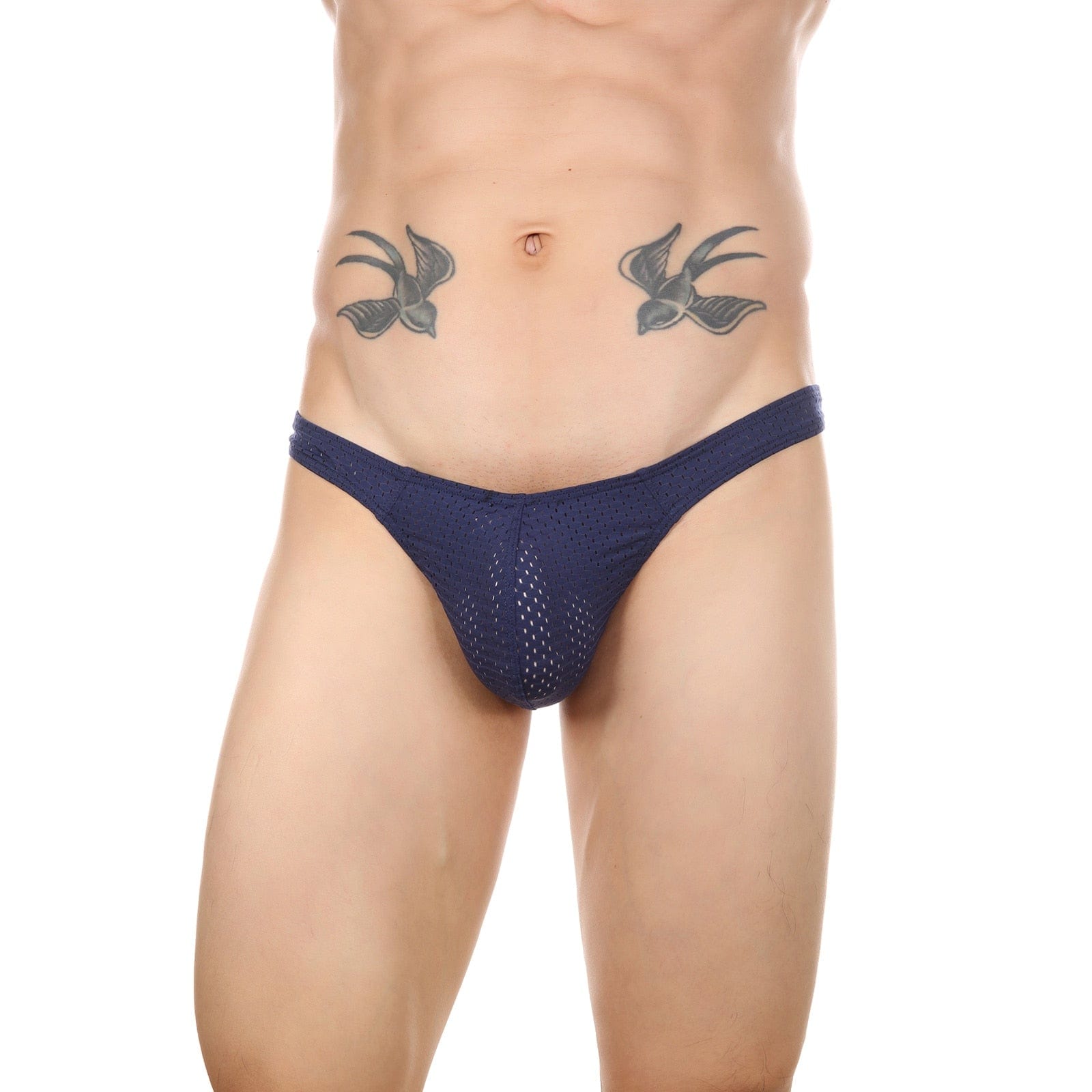 Challenger Mesh Thong | dmunderwear detail image 12