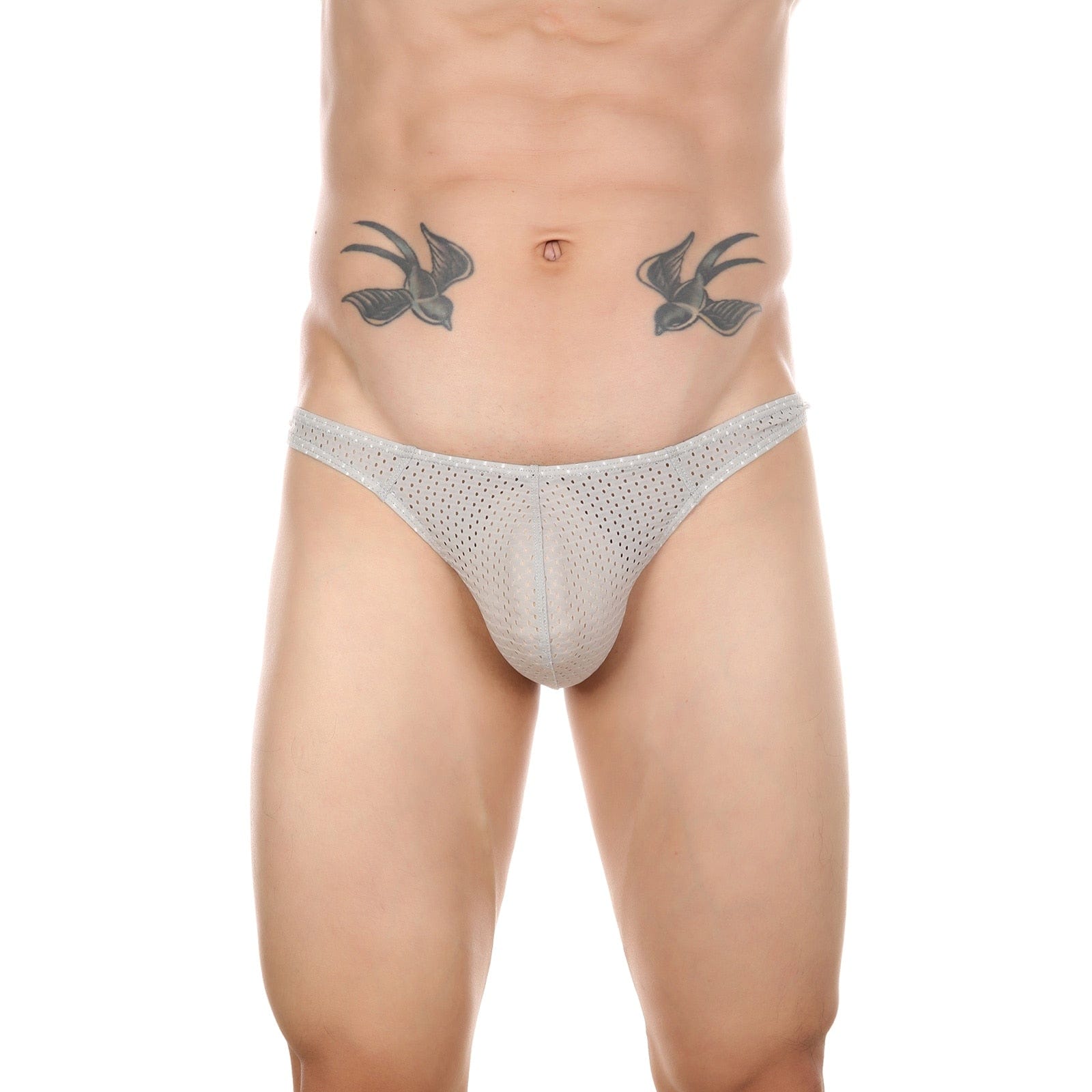 Challenger Mesh Thong | dmunderwear detail image 5