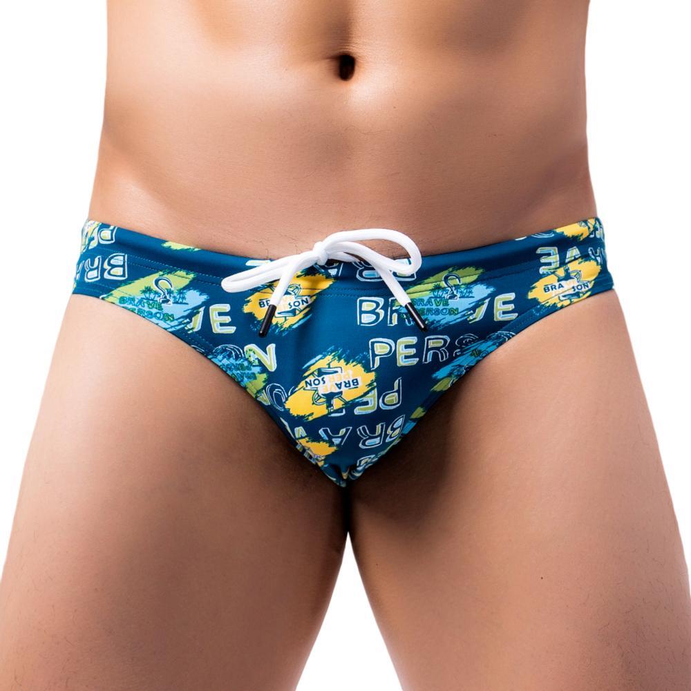 Champion Graphic Swim Briefs | dmunderwear detail image 2