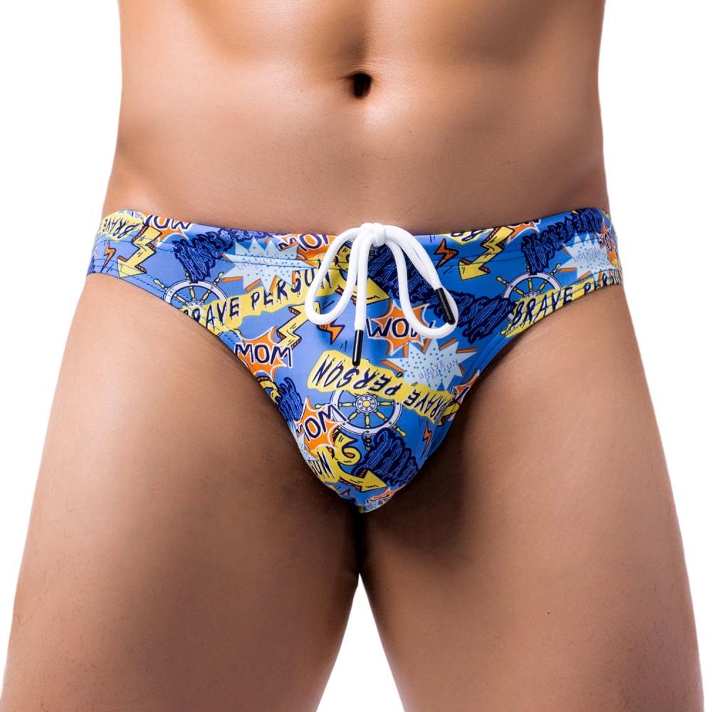 Champion Graphic Swim Briefs | dmunderwear detail image 5
