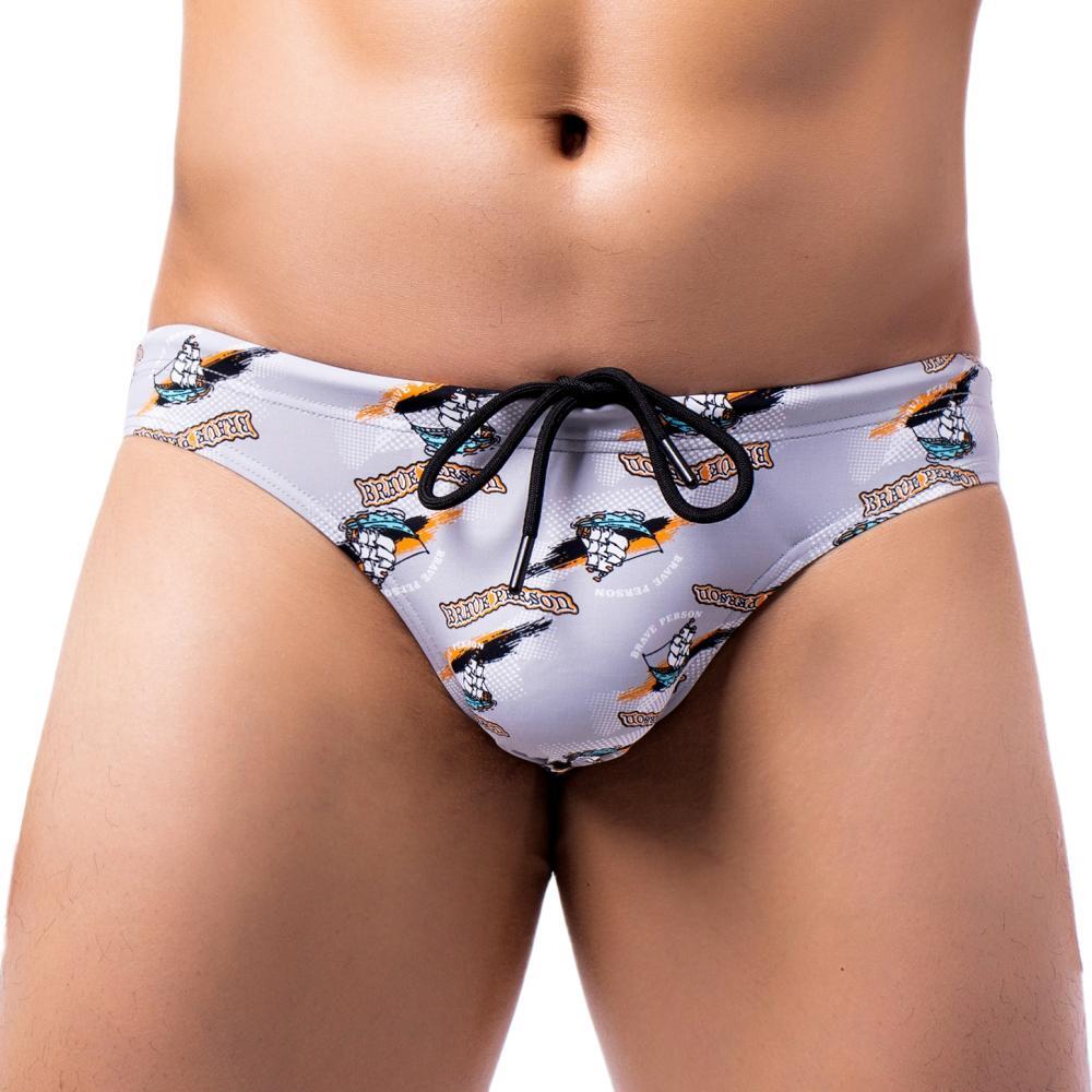 Champion Graphic Swim Briefs | dmunderwear detail image 8