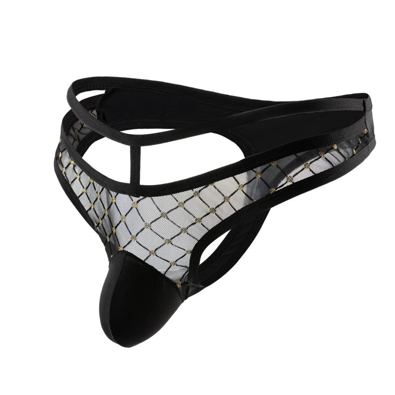 Chandelier Exposed Thong | dmunderwear detail image 7