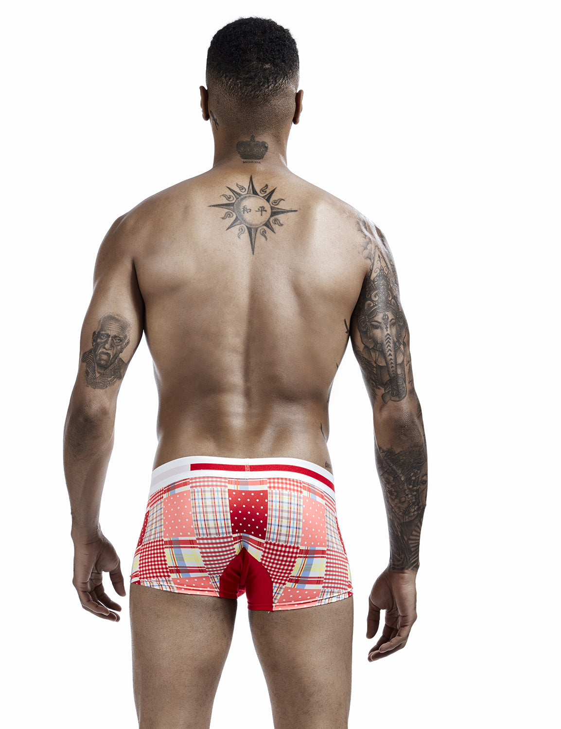 Checkered & Dot Boxer Brief 00207 | dmunderwear detail image 12