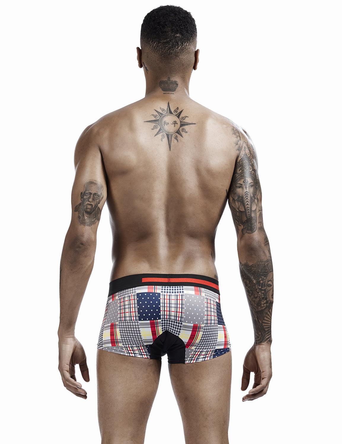 Checkered & Dot Boxer Brief 00207 | dmunderwear detail image 7