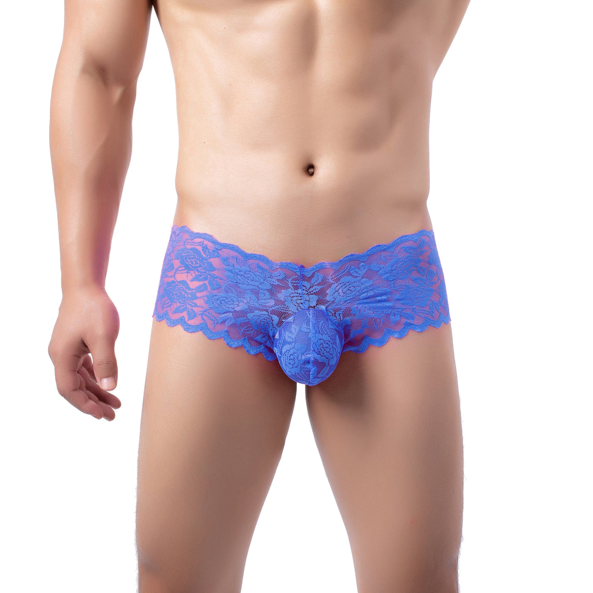Cheeky Floral Lace Briefs | dmunderwear detail image 8