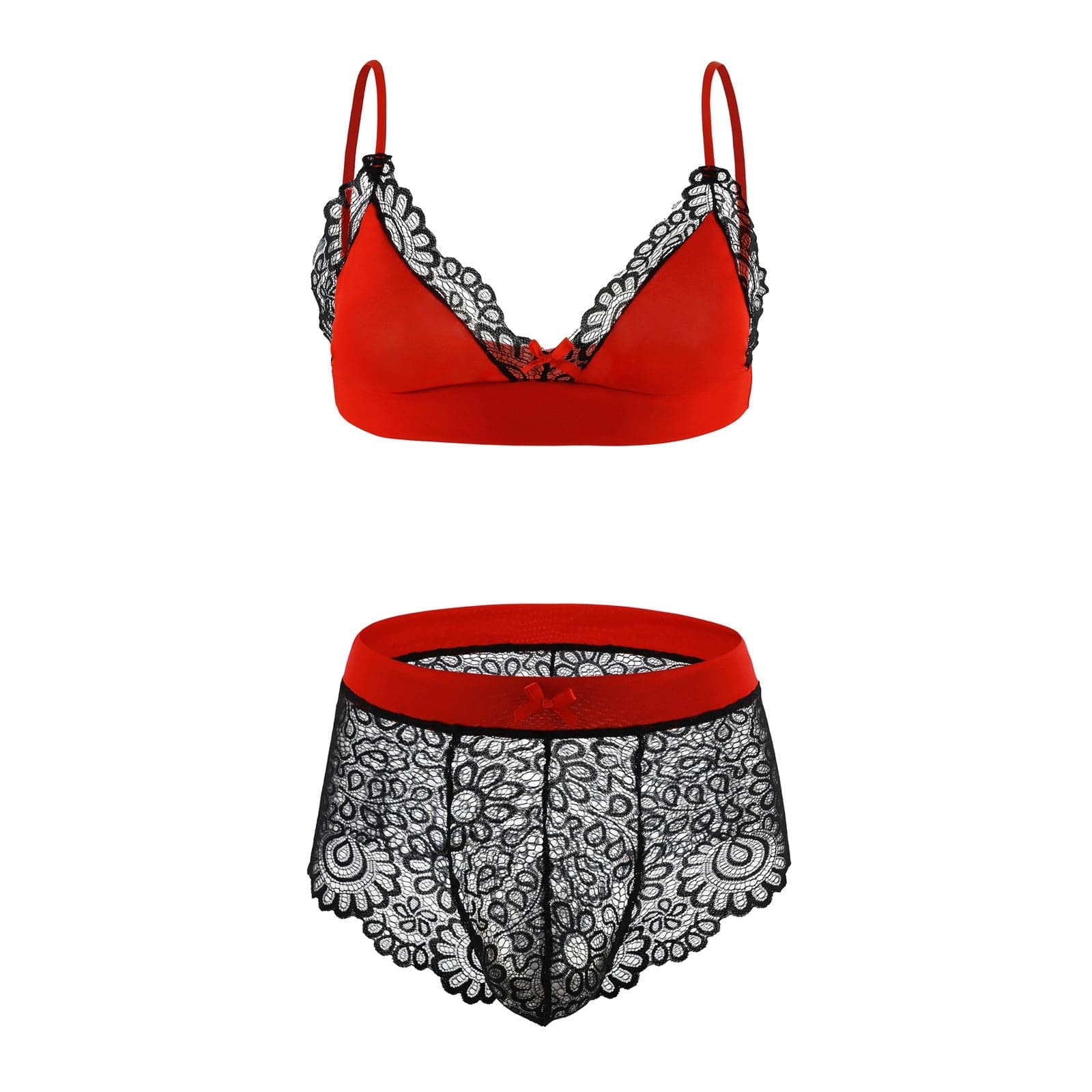 Cheeky Lace 2 Piece | dmunderwear detail image 3