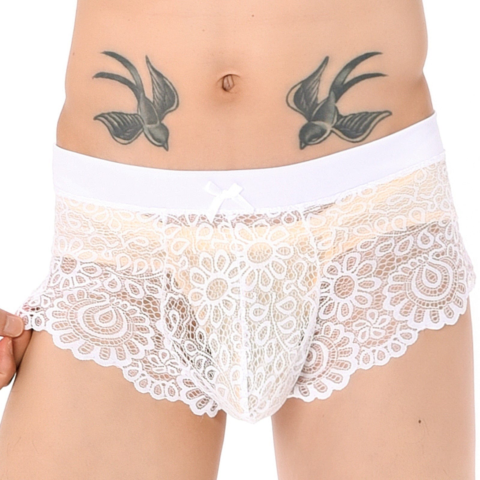 Cheeky Lace Panties | dmunderwear detail image 7