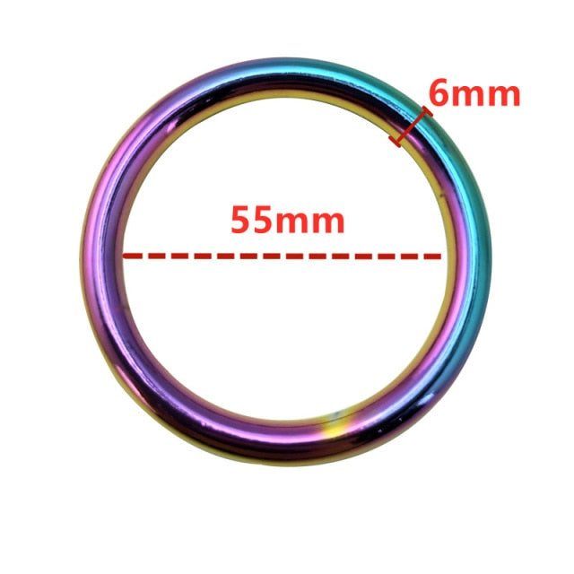 Chromatic Metal Penis Ring | dmunderwear detail image 10