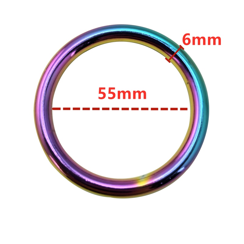 Chromatic Metal Penis Ring | dmunderwear detail image 8