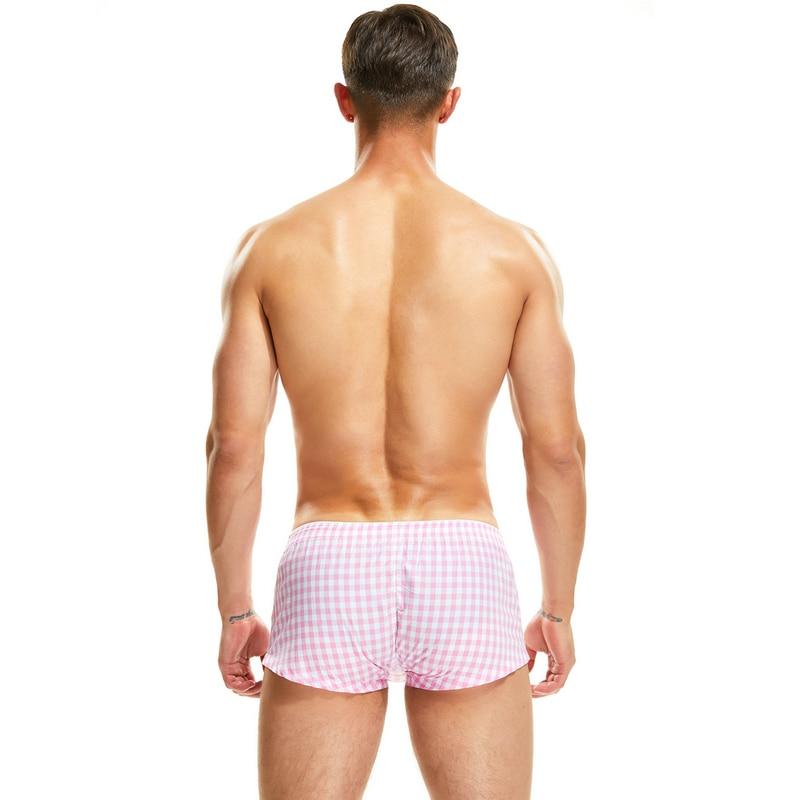 Classic Pouched Plaid Boxers | dmunderwear detail image 5