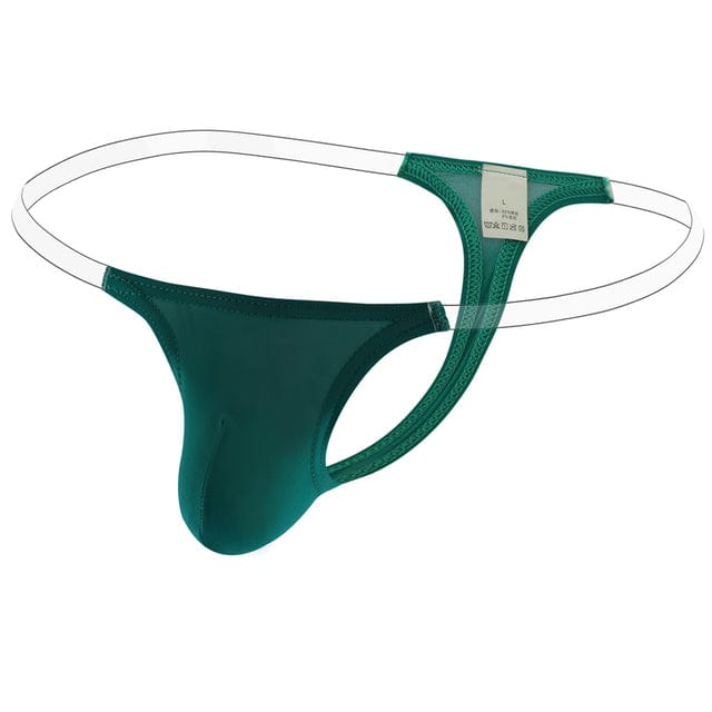 Clear Strap Micro Thong | dmunderwear