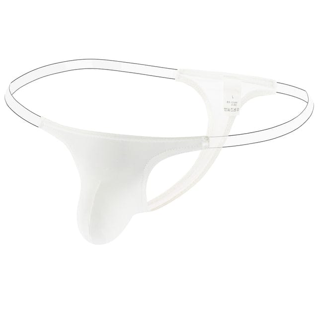 Clear Strap Micro Thong | dmunderwear detail image 2