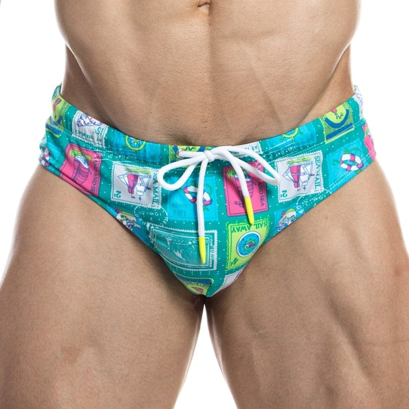 Padded Swim Briefs - 11 Designs | dmunderwear detail image 3