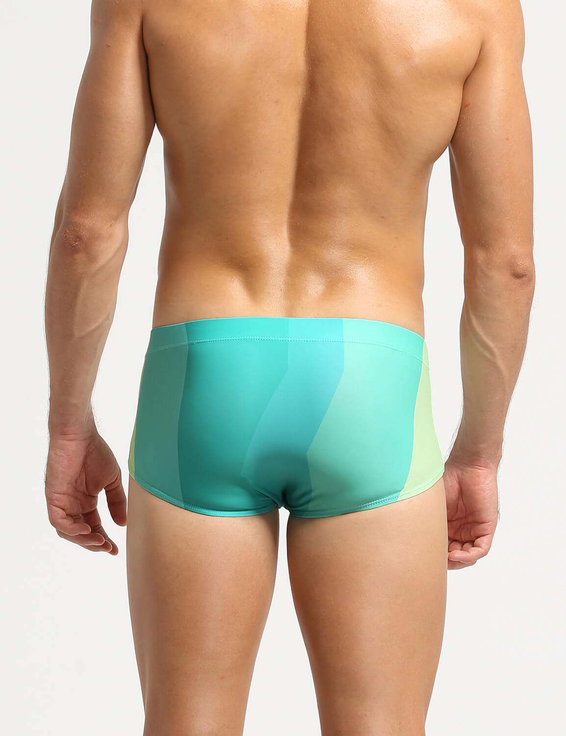 Color Block Boxer Briefs Swim 10801 | dmunderwear detail image 8