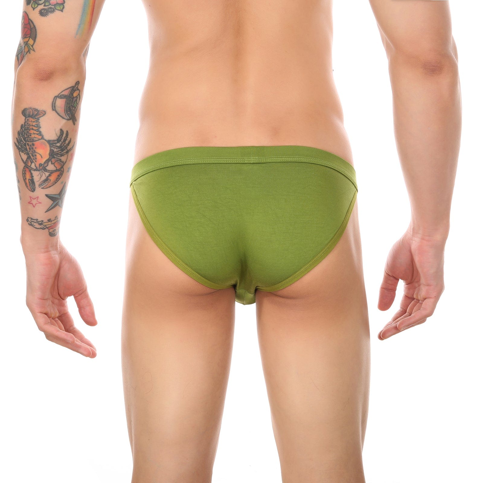Comfort Soft Tanga Briefs | dmunderwear detail image 2