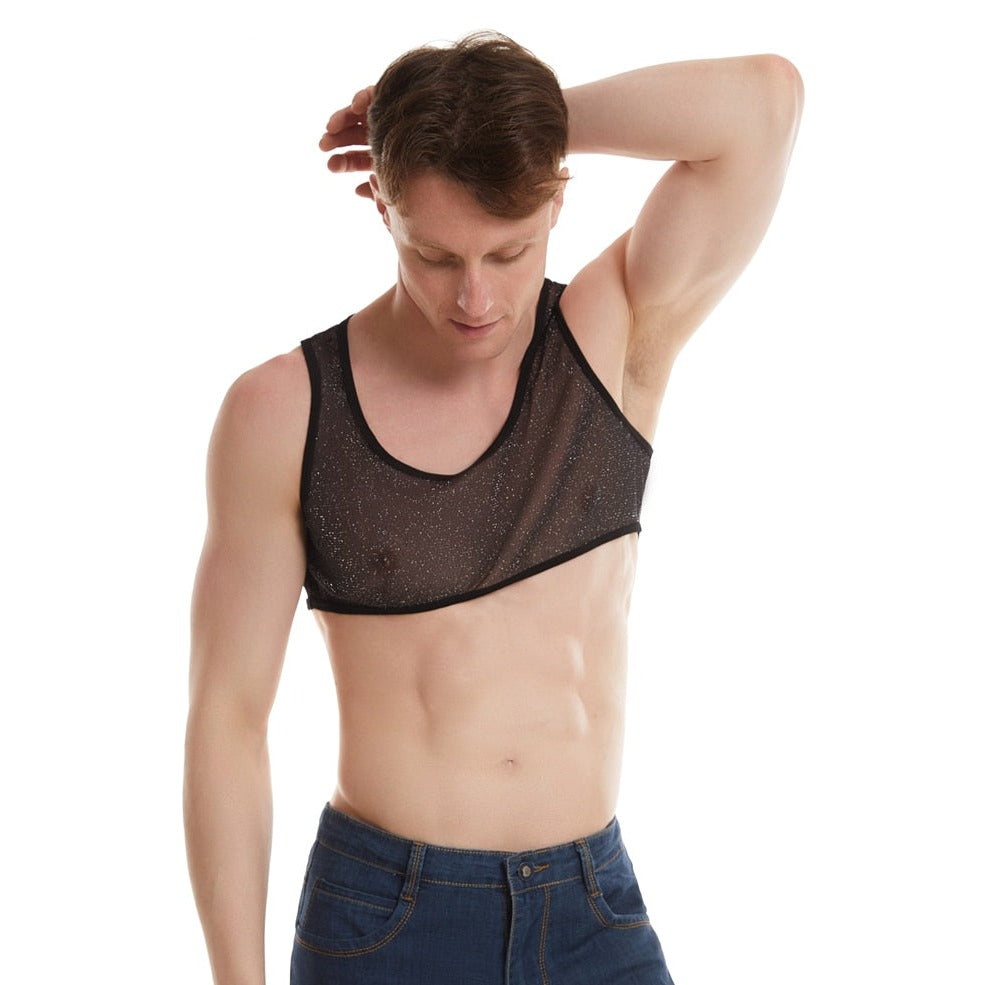 Constellation Crop Top | dmunderwear detail image 12
