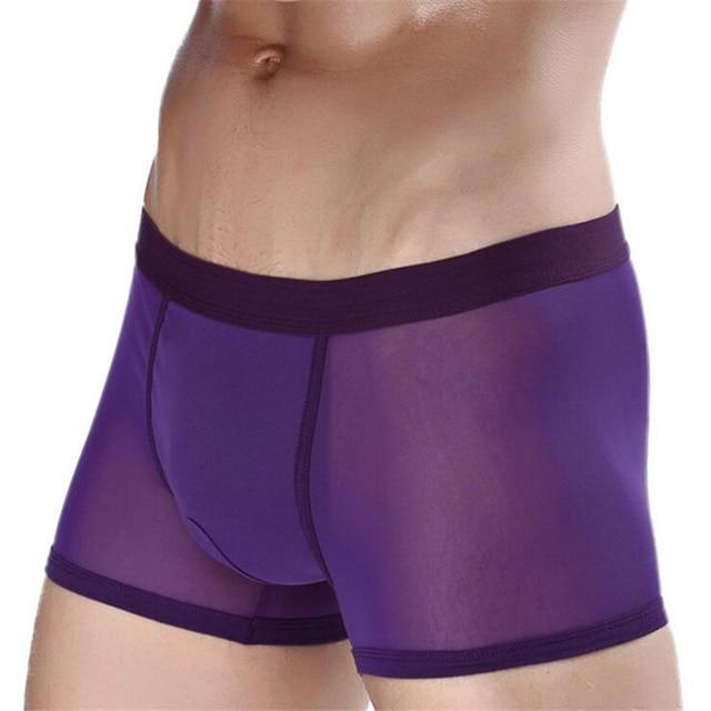Cool Transparent Boxer Shorts | dmunderwear detail image 6