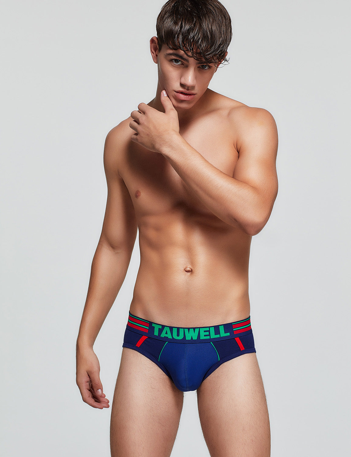 Cotton & Nylon Brief 9102 | dmunderwear detail image 7