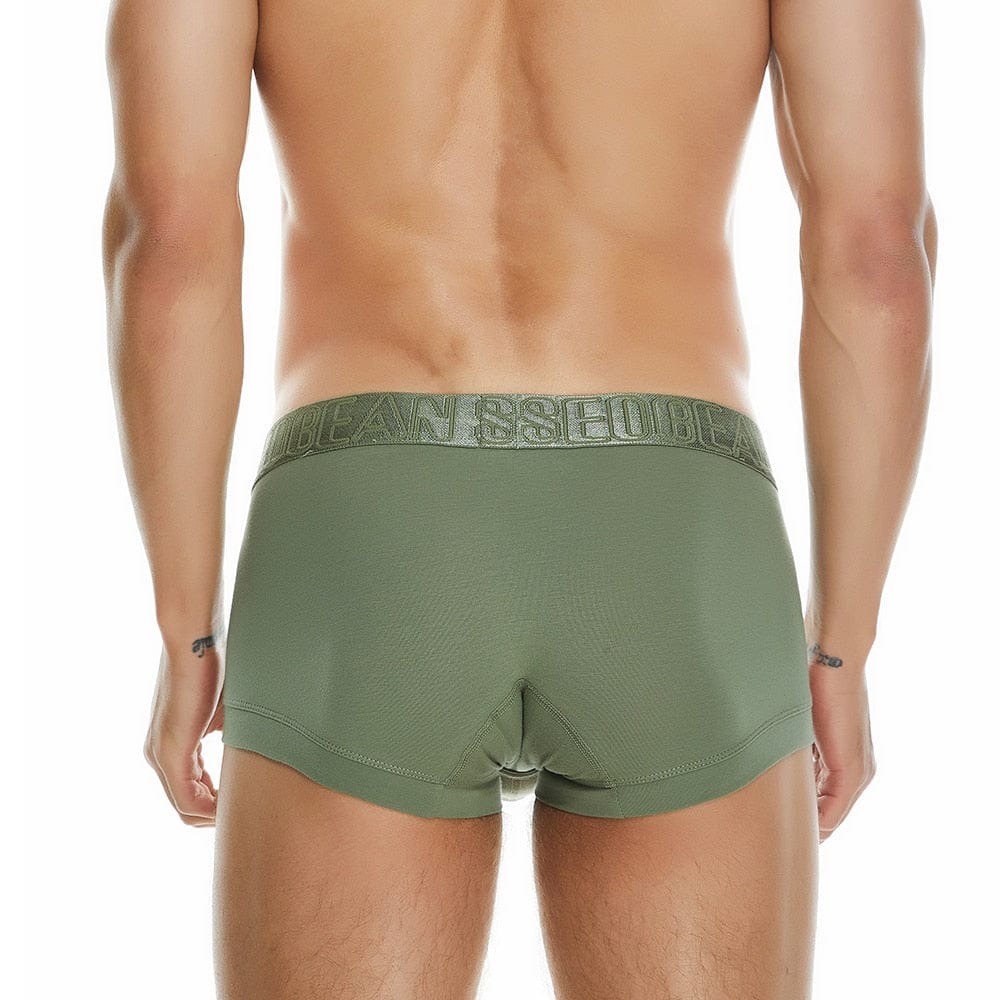 Cozy Pouched Cotton Trunks | dmunderwear detail image 15