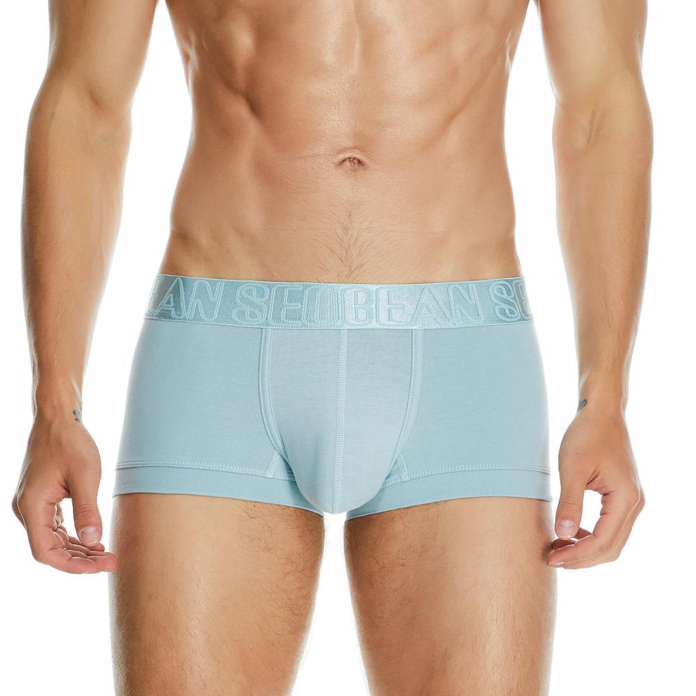 Cozy Pouched Cotton Trunks | dmunderwear detail image 3
