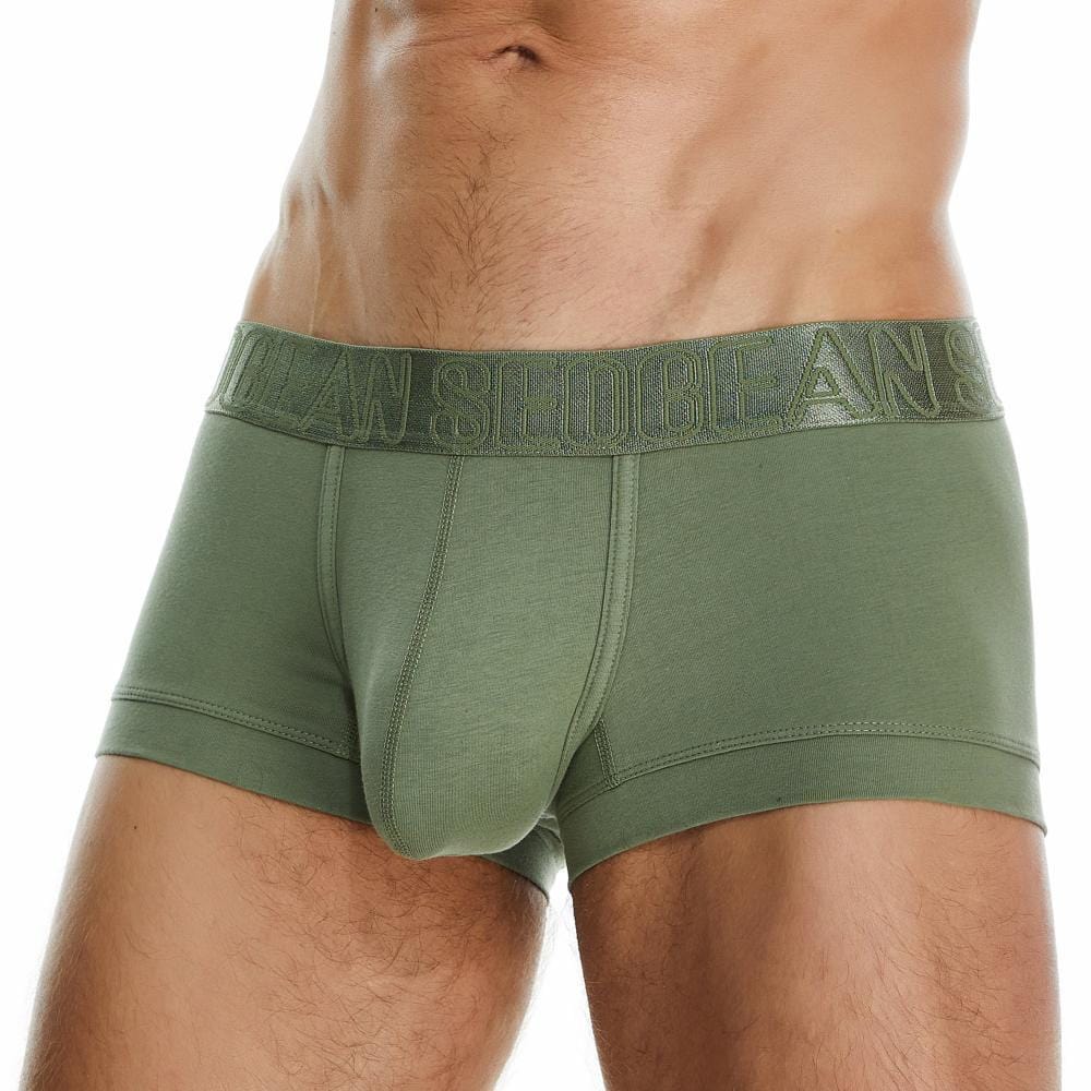 Cozy Pouched Cotton Trunks | dmunderwear detail image 9