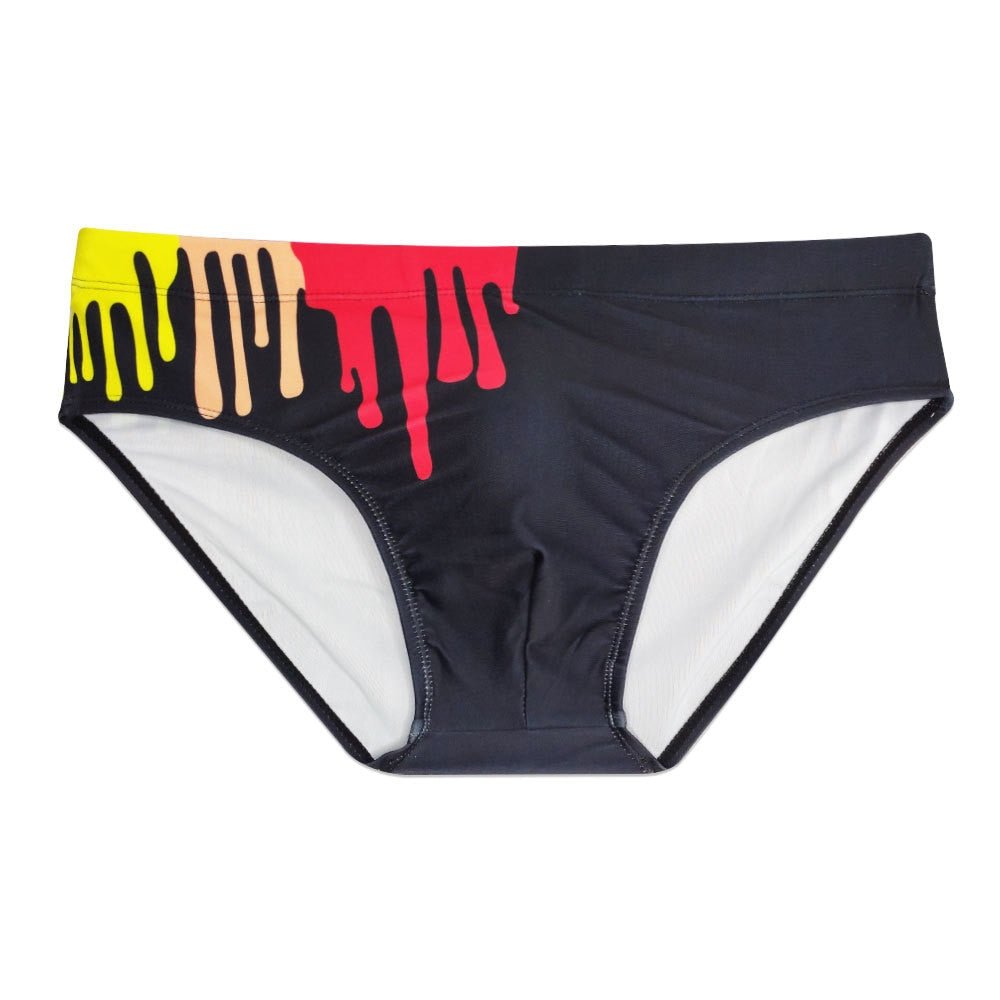 ORVLS Crayon Graffiti Swim Briefs | dmunderwear detail image 5