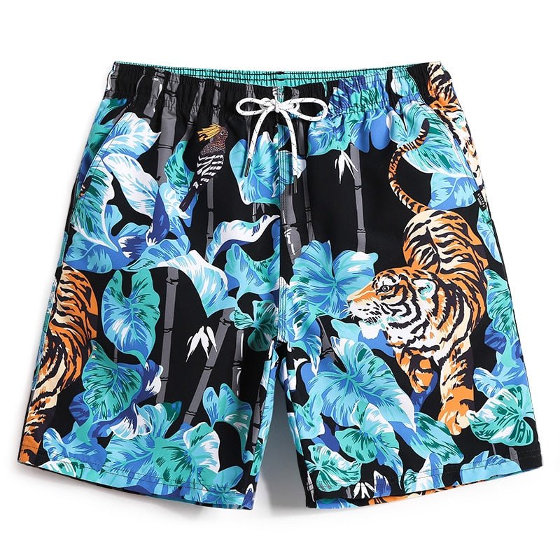 Crouching Tiger Board Shorts | dmunderwear