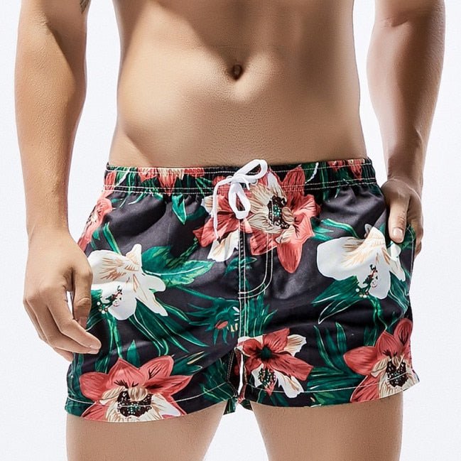 ORVLS Dark Floral Board Shorts | dmunderwear
