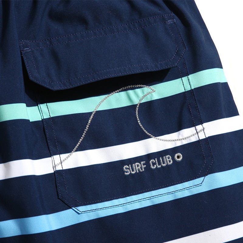 ORVLS Deckhand Striped Board Shorts | dmunderwear detail image 6