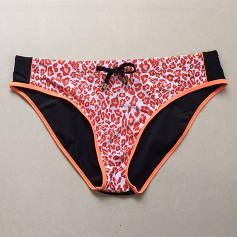ORVLS Desmiit Bowtie Leopard Print Swim Briefs | dmunderwear detail image 7