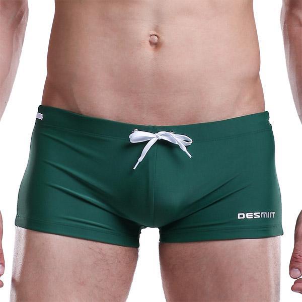 Desmiit Color Tie Square Cut Swim Trunks | dmunderwear variant image