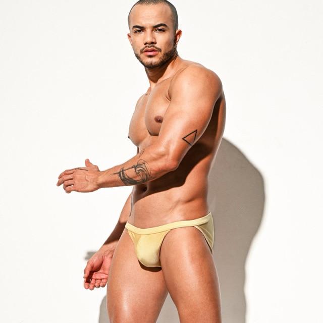Desmiit High Leg Swim Briefs | dmunderwear detail image 5