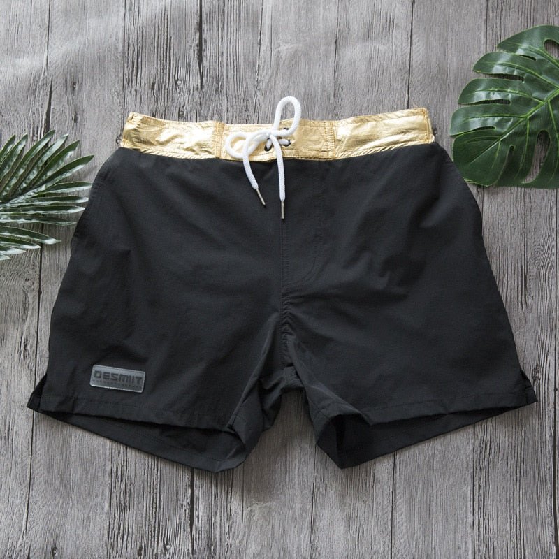 Desmiit Metallic Band Board Shorts | dmunderwear detail image 9