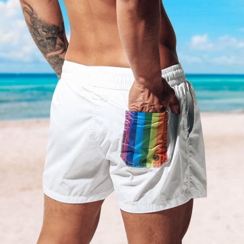 Desmiit Pride Pocket Board Shorts | dmunderwear